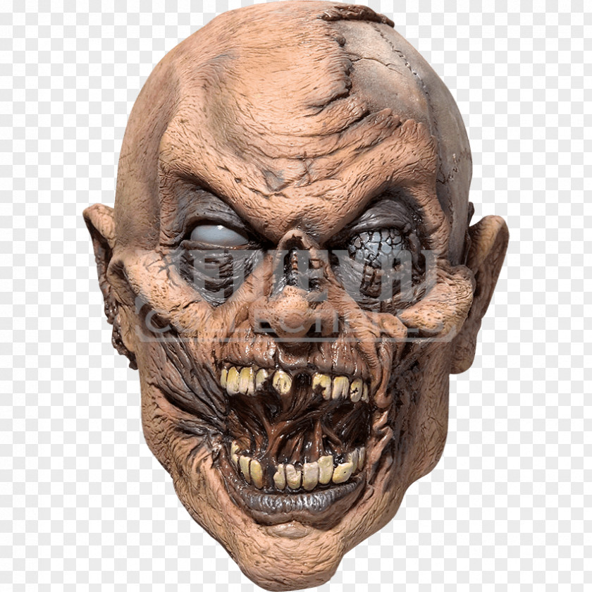 Mask Halloween Costume Latex Ghoul PNG