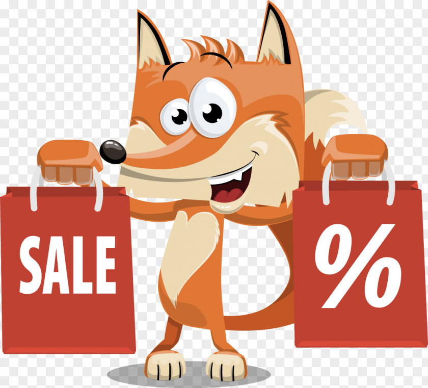 Cartoon Fox Canidae Clip Art Product Drawing PNG