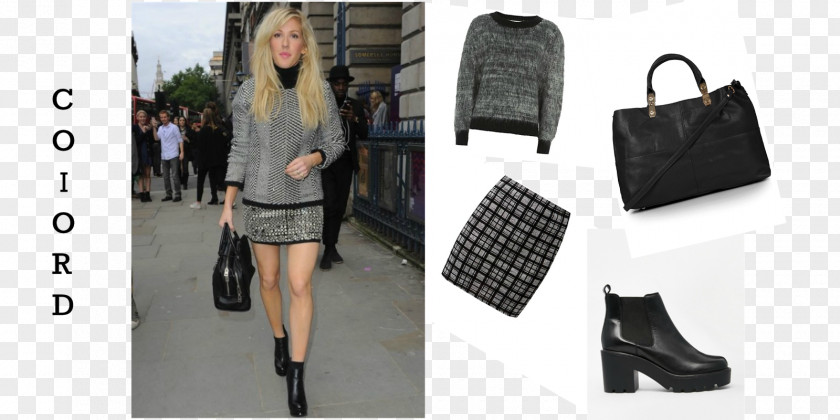 Ellie Goulding Fashion Design Handbag PNG