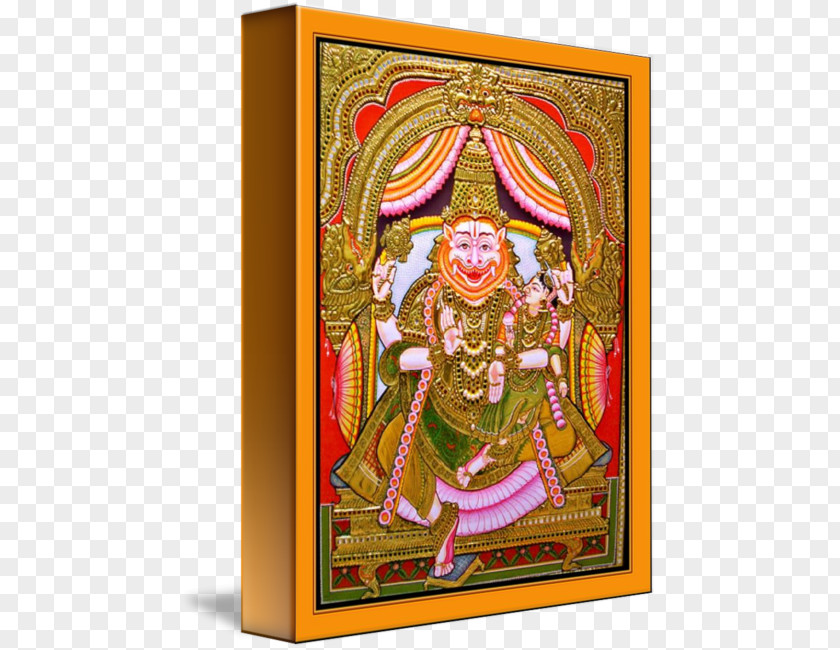 Indian God Thanjavur Painting Art Hinduism PNG
