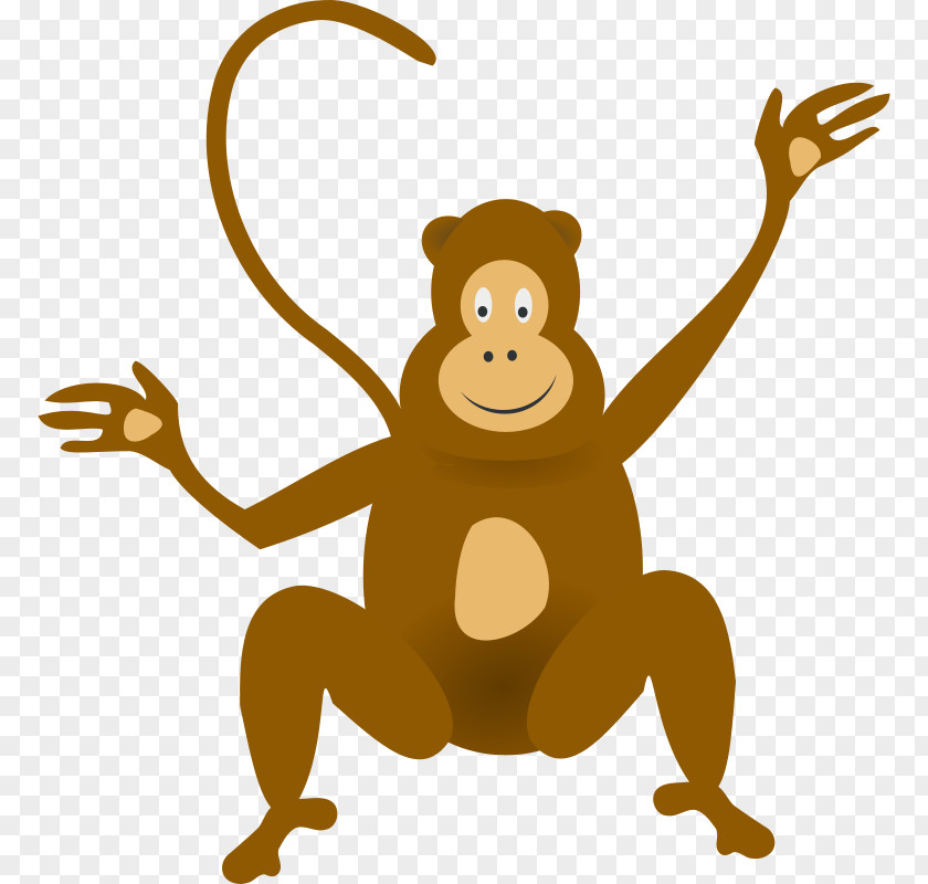 Mammal Cliparts The Evil Monkey Clip Art PNG
