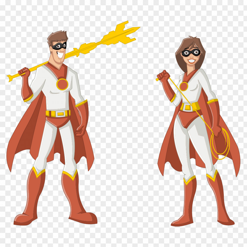 Men And Women Superman Cartoon Superhero Female Royalty-free Stock Photography PNG