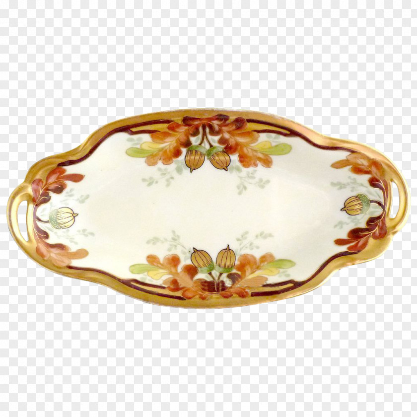 Porcelain Platter Plate Tableware Oval PNG