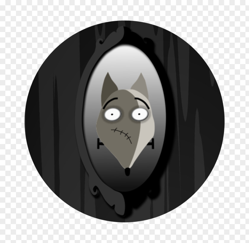 Tim Burton Snout Cartoon Black M PNG