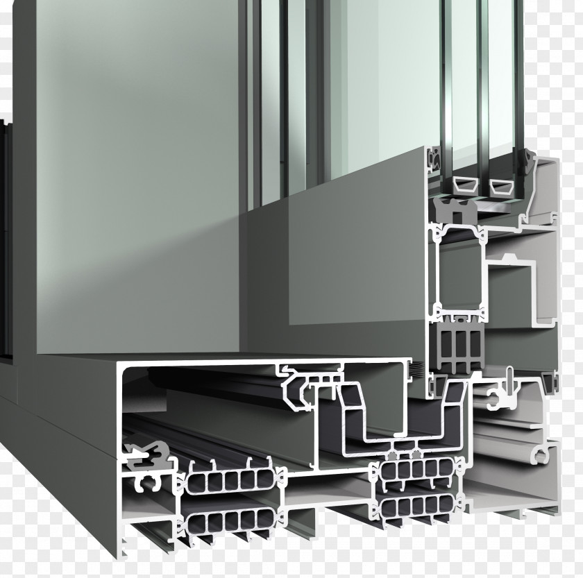 Window Curtain Wall Door Reynaers Aluminium PNG