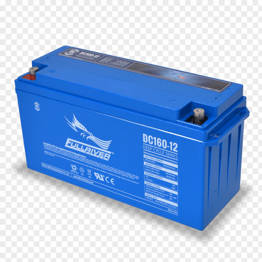 Deepcycle Battery VRLA Deep-cycle Electric Volt Ampere Hour PNG