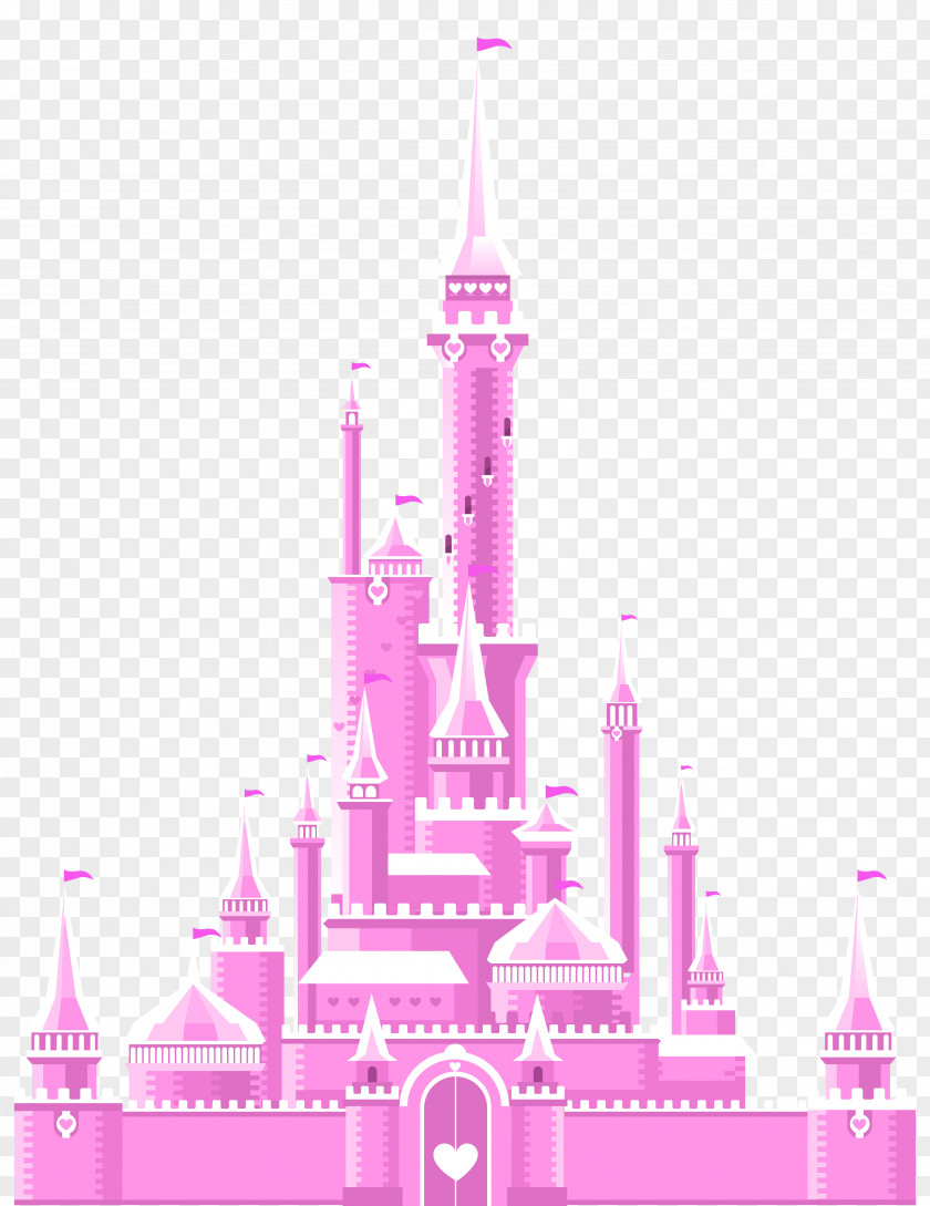 Pink Castle Clipart Picture Clip Art PNG