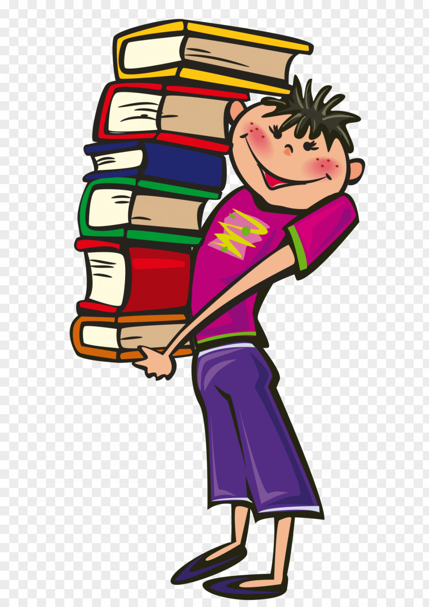 Study Clipart Book Student Reading Clip Art PNG