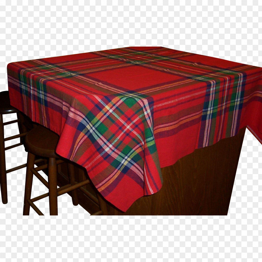 Tablecloth Textile Linens Plaid PNG