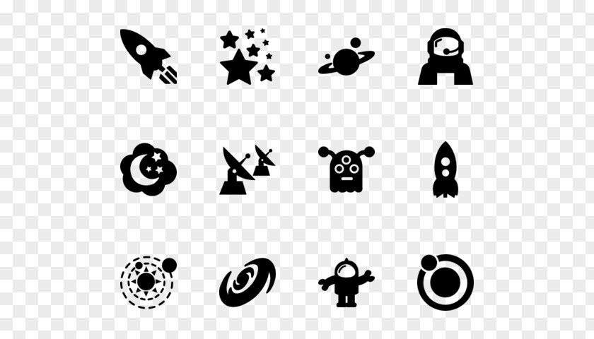 The Outer Space Symbol Clip Art PNG