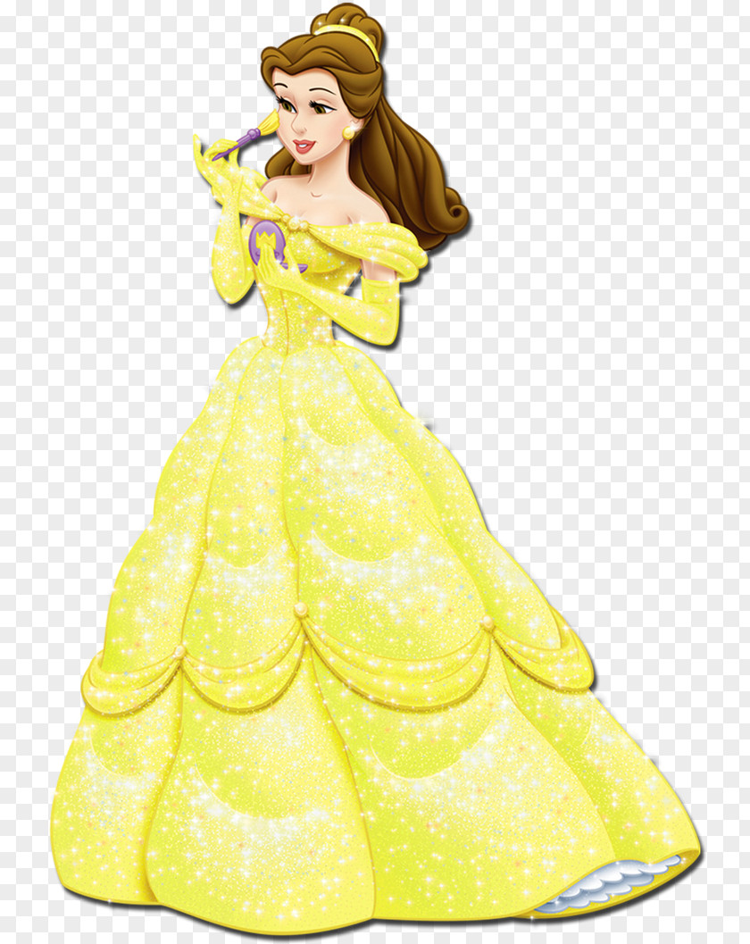 Cartoon Princess Belle Minnie Mouse Cinderella Ariel Rapunzel PNG