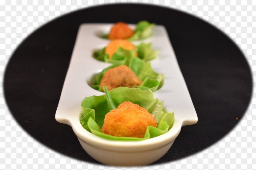 Hors D'oeuvre Croquette Vegetarian Cuisine Side Dish Garnish PNG
