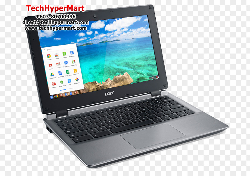 Laptop Acer Chromebook 11 C730 Celeron RAM CB3 PNG