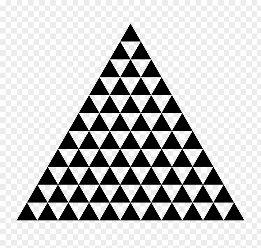 Triangle Penrose Tessellation Equilateral Sierpinski PNG