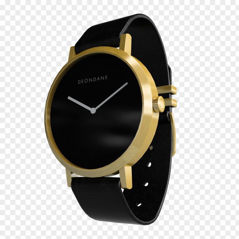 Watch Strap Metal Gold PNG