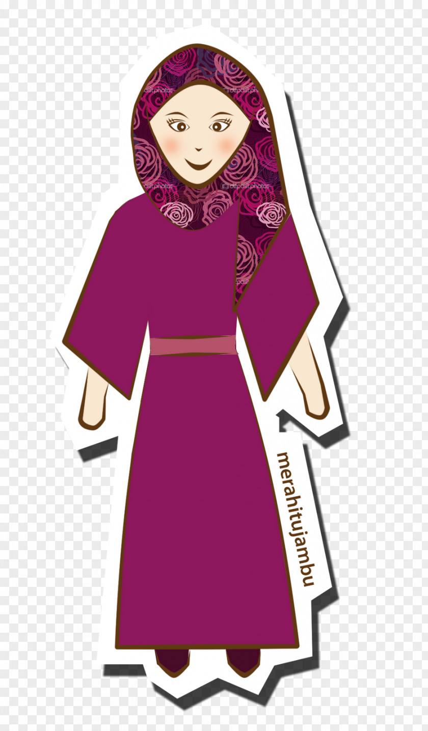 Woman Robe Dress Costume Design PNG