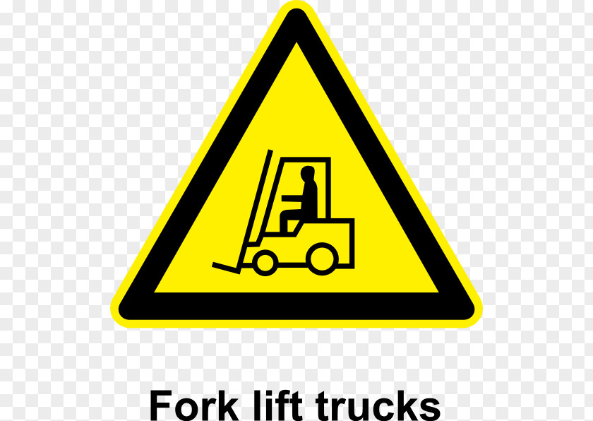 Forklift Cliparts Warning Sign Transport Clip Art PNG