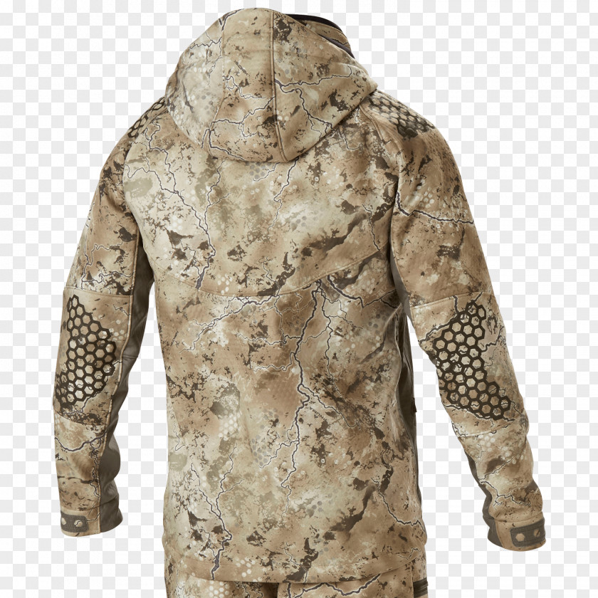 Jacket Clothing Outerwear Camouflage Sweater PNG