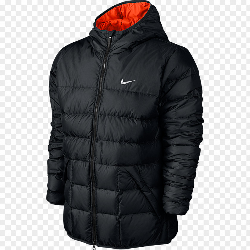 Jacket Hoodie Nike Parka Down Feather PNG
