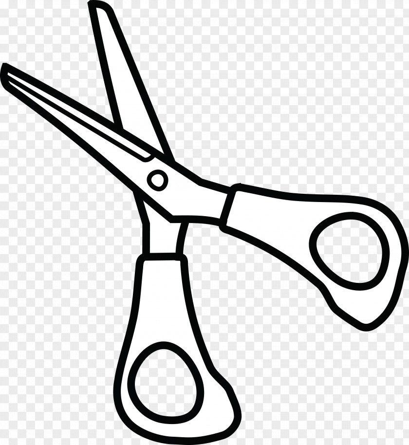 Profiled Vector Hair-cutting Shears Scissors Clip Art PNG