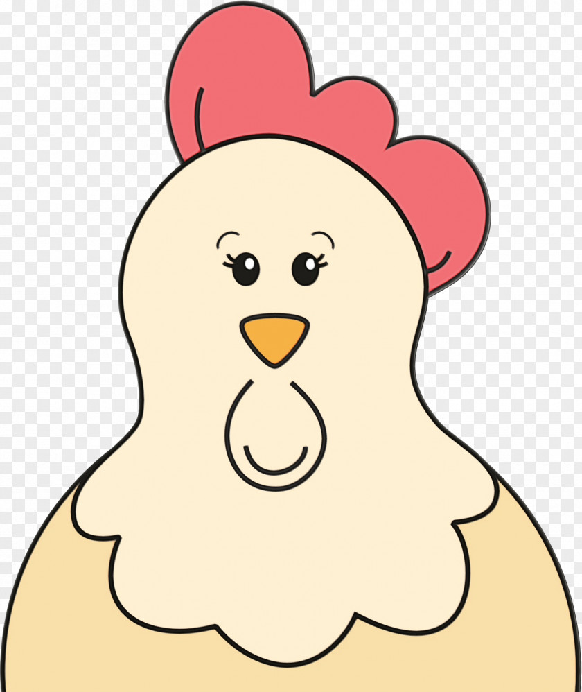 Chicken Cartoon Nose Rooster Beak PNG