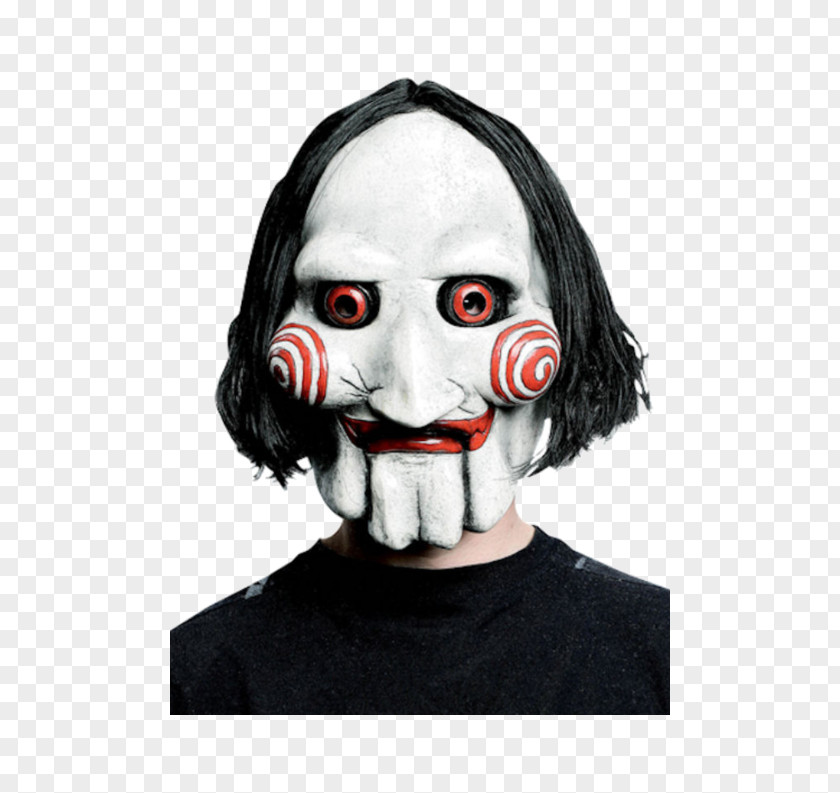 Jigsaw Mask Billy The Puppet Costume PNG