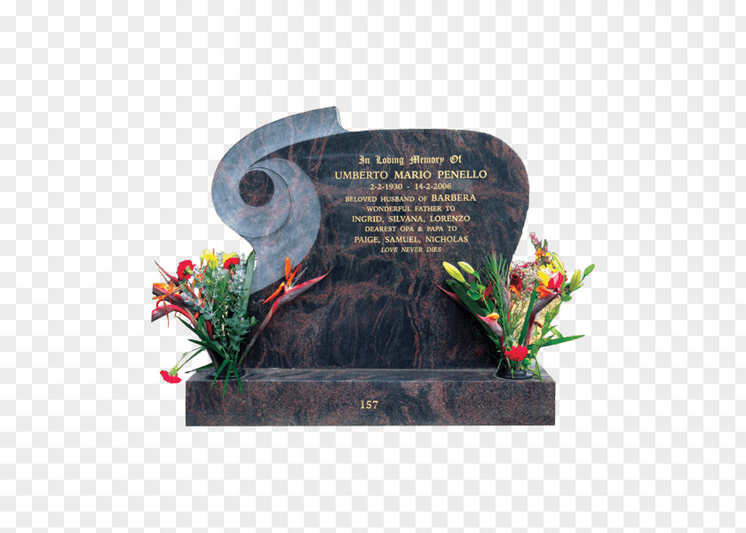 Monumental Inscription Headstone Memorial PNG