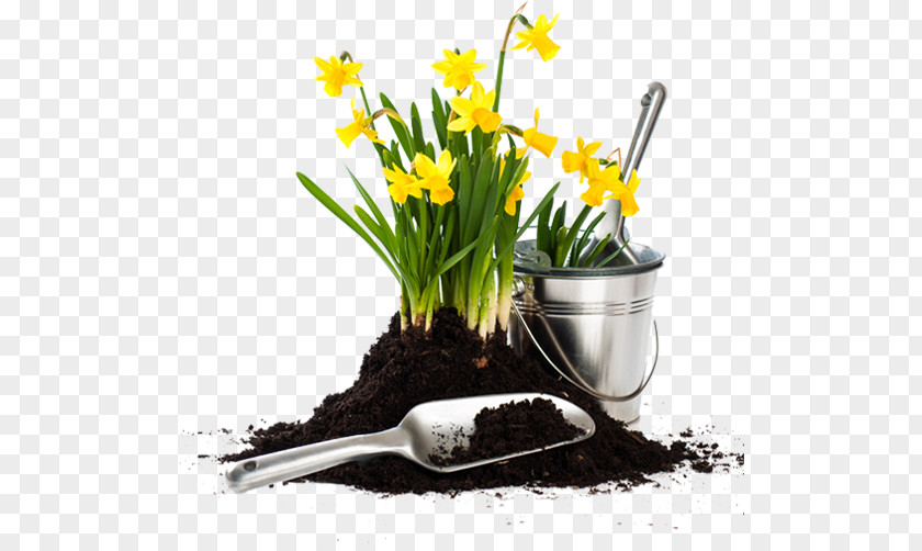 Garden Fork Flowerpot Gardening Potting Soil PNG