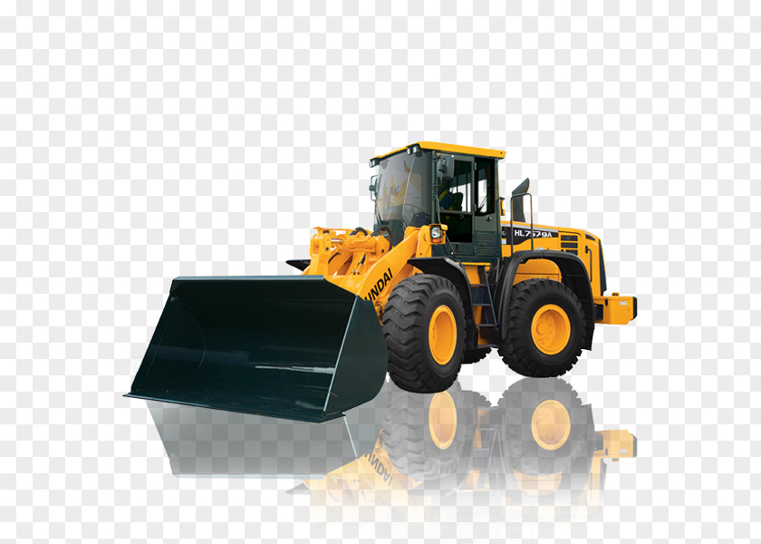 Hyundai Motor Company Loader Heavy Machinery PNG