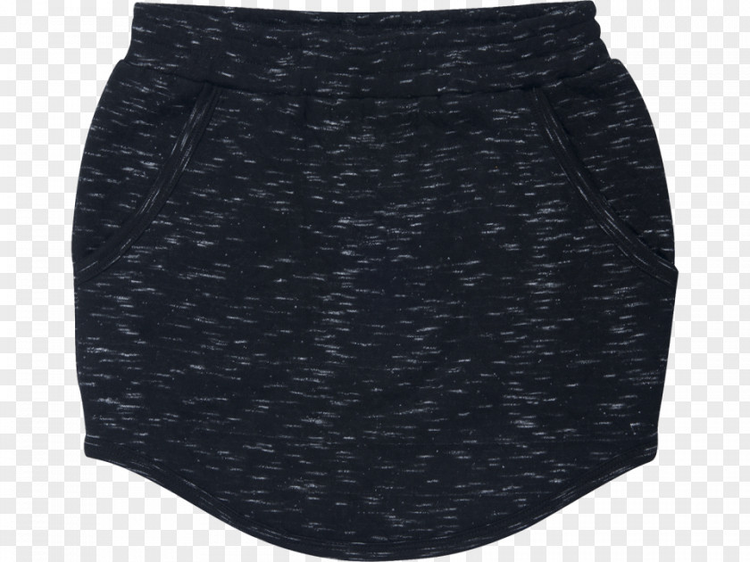 Orange Skirt Black M PNG