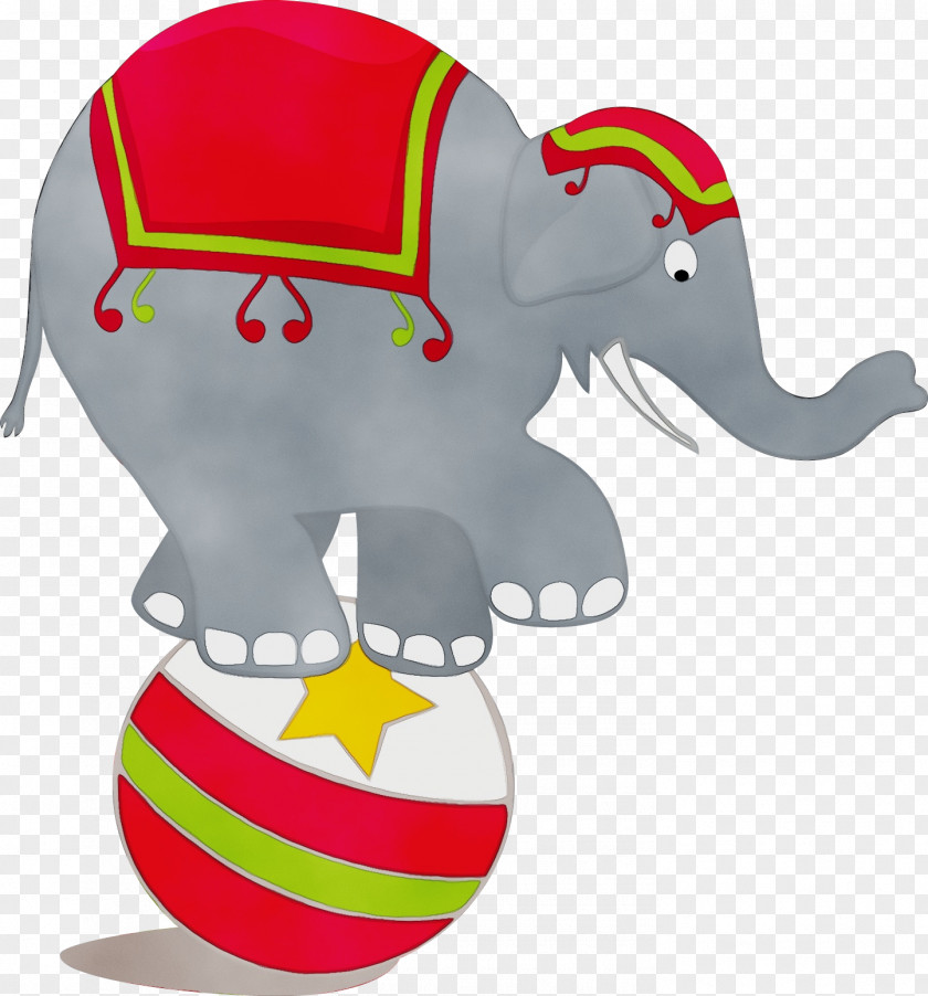 Performance Circus Indian Elephant PNG