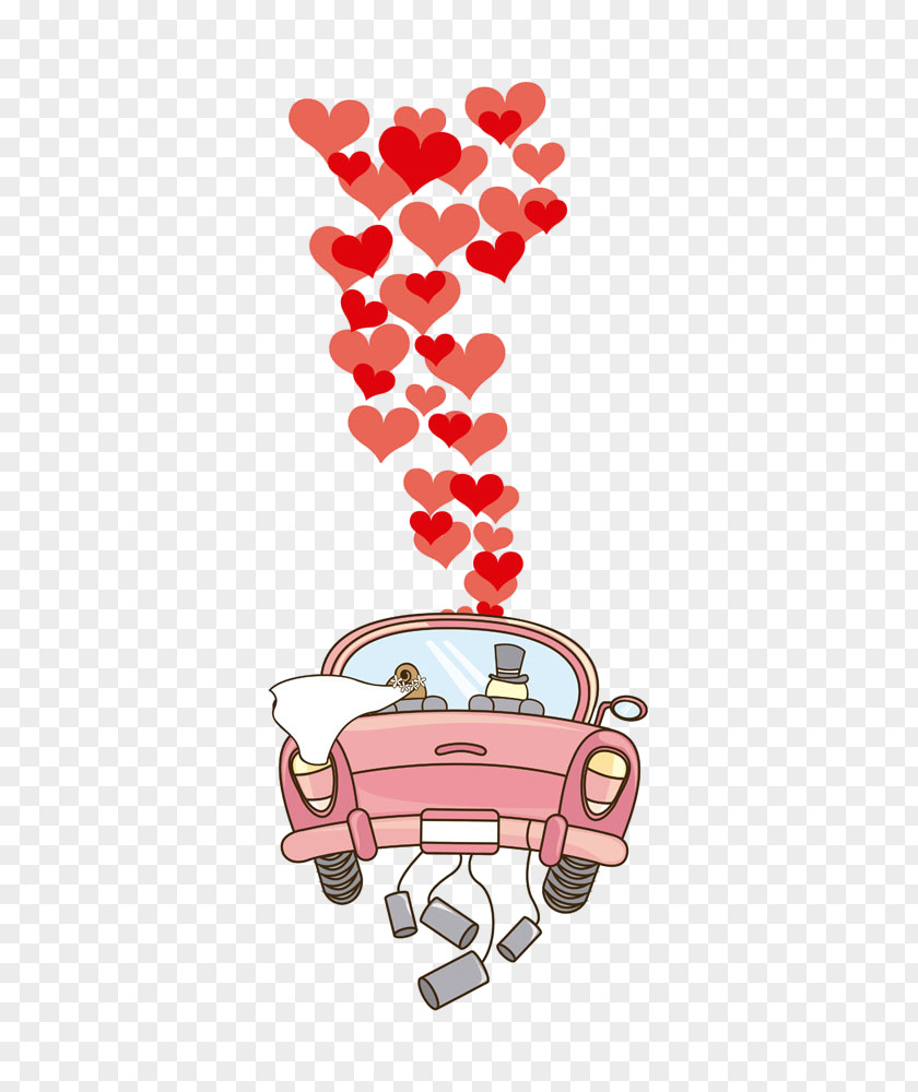 Red Pink Cartoon Material Property Vehicle PNG