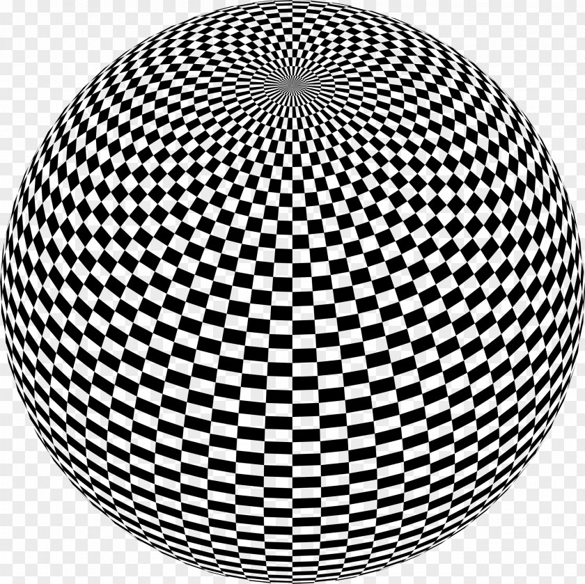 Sphere Chessboard Checkerboard Clip Art PNG