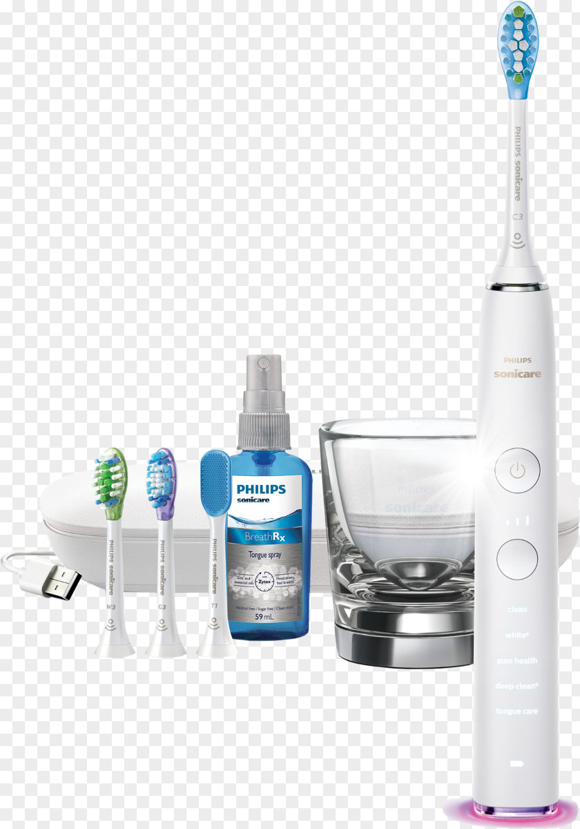 Dental Hygienist Electric Toothbrush Philips Sonicare DiamondClean Smart PNG