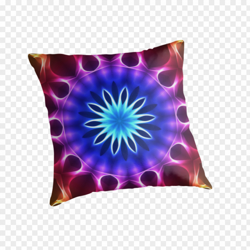 Light Pattern Throw Pillows Cushion Purple Dye Illustrator PNG