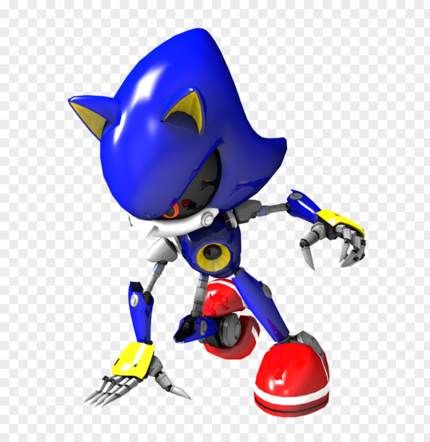 Metal Sonic 3D & Sega All-Stars Racing Chaos Forces PNG