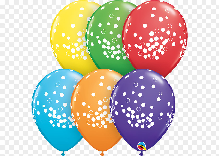 Balloon Toy Birthday Confetti Party PNG