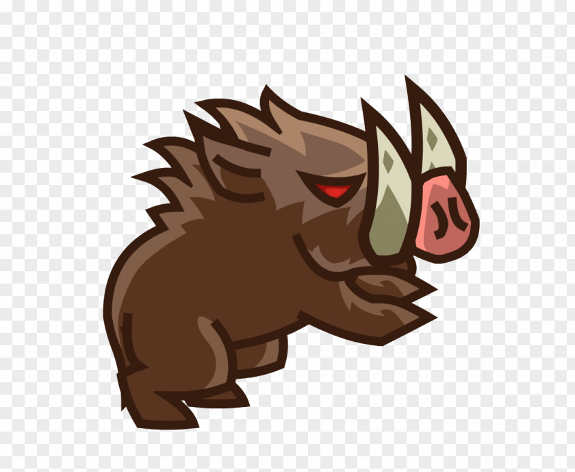 Boar Symbol Wild Illustration Clip Art Carnivores Tower PNG