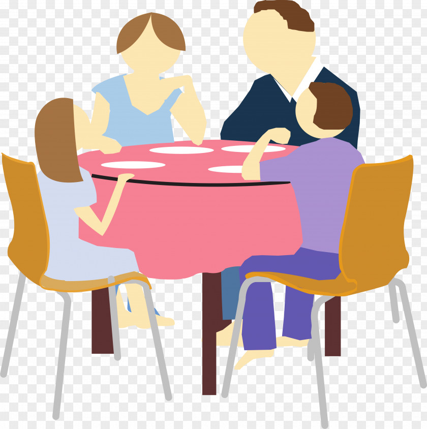 Family Eating Clip Art PNG