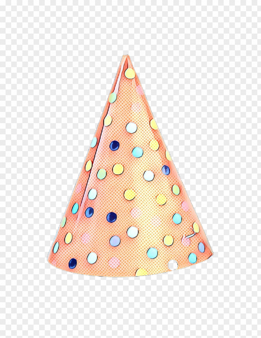Fashion Accessory Polka Dot Party Hat Cartoon PNG