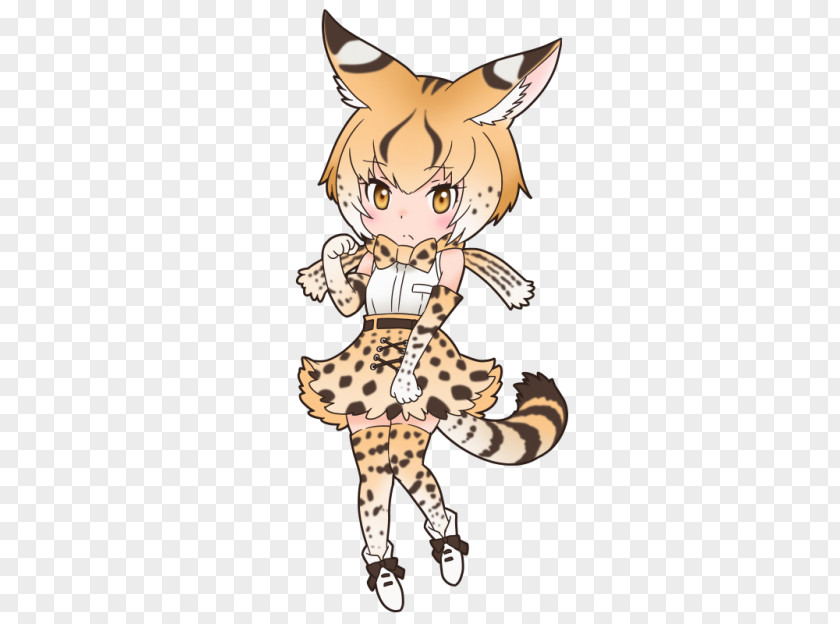 Friend Kemono Friends Whiskers Cat Serval Felidae PNG