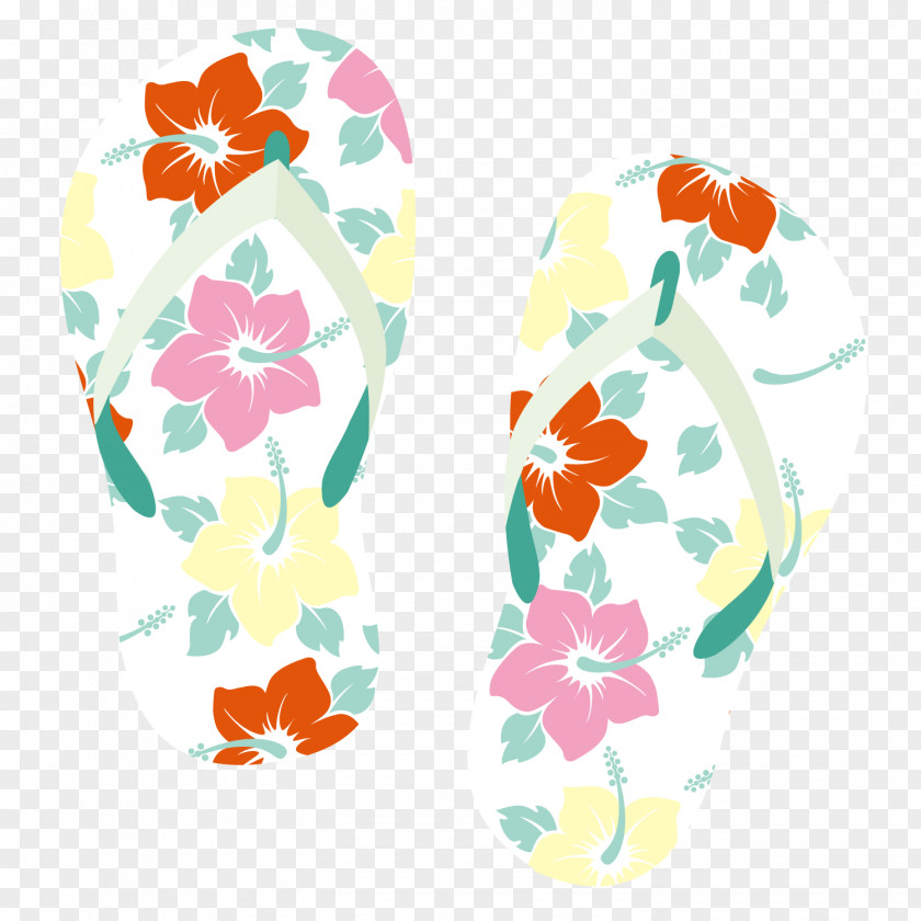 Pattern Sandals Cartoon PNG