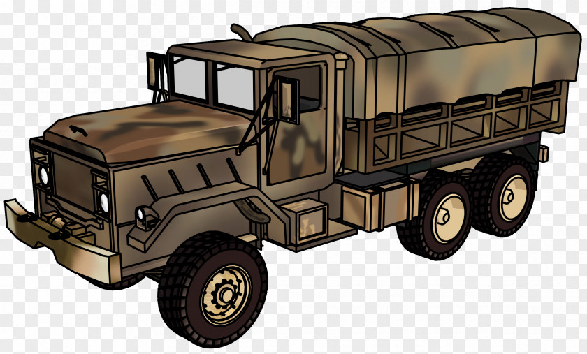 Truck Car Military Vehicle Clip Art PNG