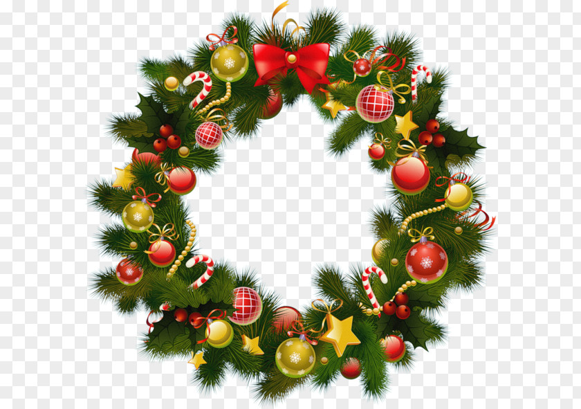 Christmas Decoration Advent Wreath Crown New Year PNG