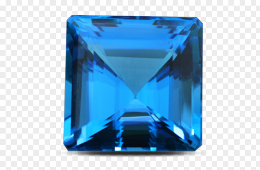 Gemstone Blue Crystal Topaz Sapphire PNG