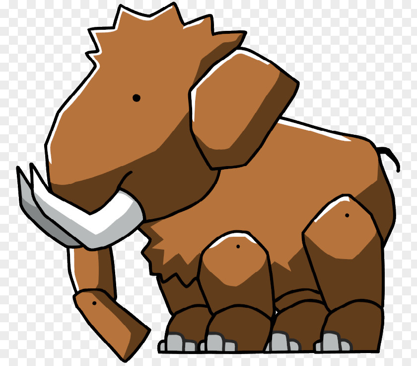 Horse Clip Art Scribblenauts Unlimited The Woolly Mammoth PNG
