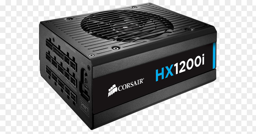 Power Supply Unit 80 Plus ATX Corsair HX1200i Components PNG