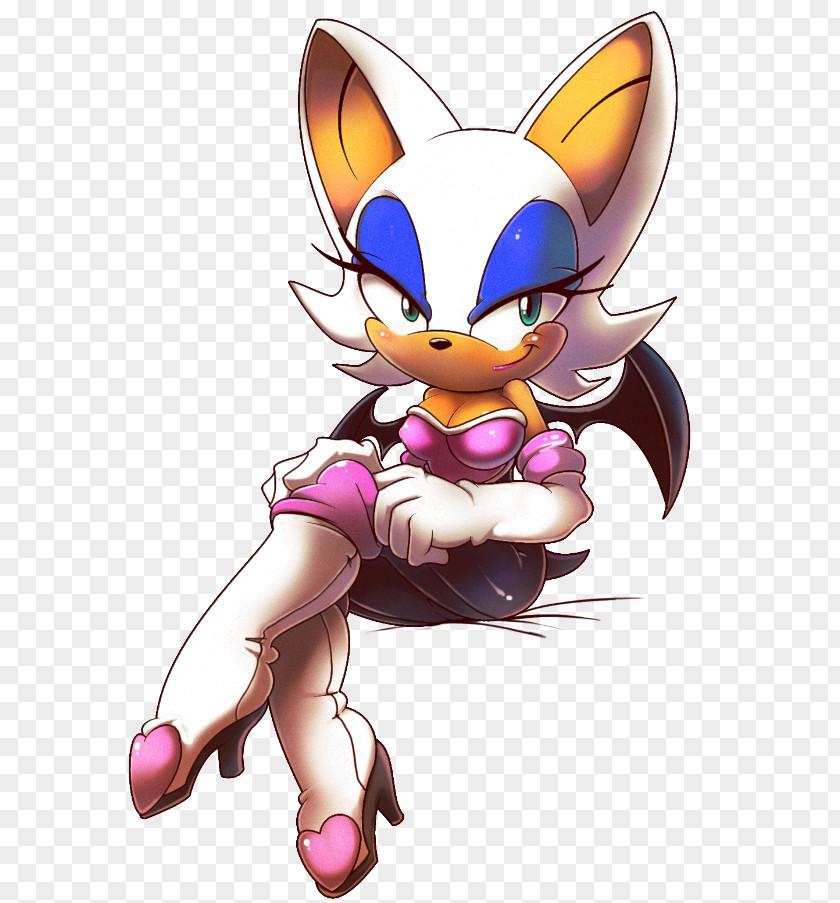 Rouge The Bat Amy Rose Shadow Hedgehog Sonic Heroes PNG
