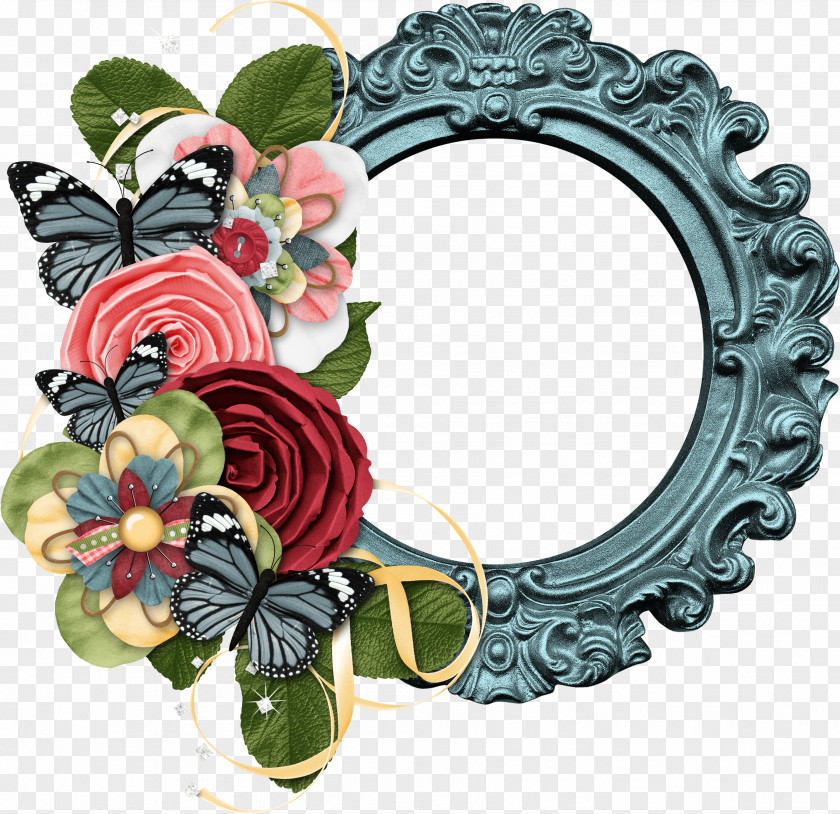 Scrap Motif Picture Frames Clip Art PNG