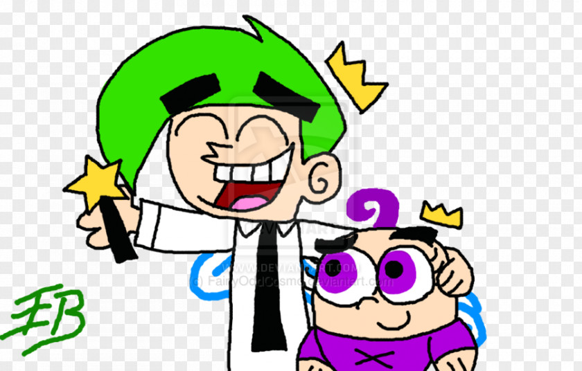 Poof Cosmo Wanda Timmy Turner Drawing PNG